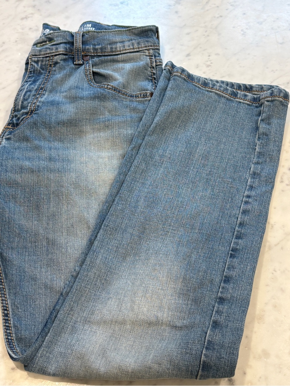NWOT Men’s Wangler Retro Slim Straight Jeans, 31x32, Blue, Medium Wash - Picture 13 of 13